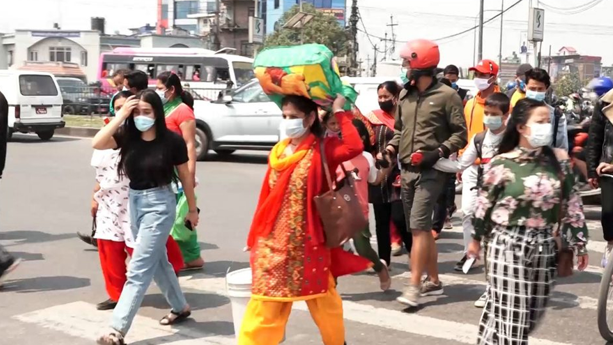 नाकामा घर फर्किनेको भीड